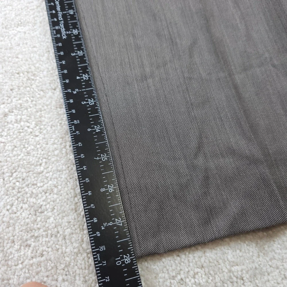 Calvin Klein Mens 44L‎ Gray Wool Suit 2 Piece Single Breasted Made In Canada